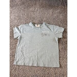 Buttercup Girls T-Shirt with Graphic Print Green Size L (14)